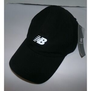 NWT MENS NEW BALANCE PERFORMACE STYLE BASEBALL CAP~BLACK~OS